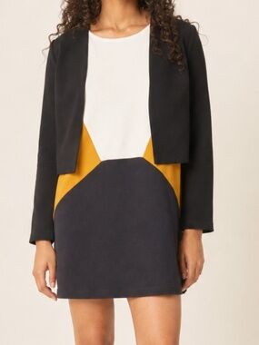 NWT | SKFK | Sleeveless Color Block Mini Dress | Size 6